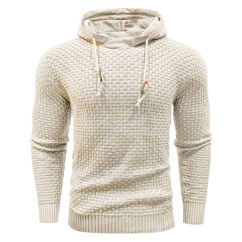 Sudadera con capucha para hombre ALBI - Sudaderas con capucha - color caqui - imagen 14