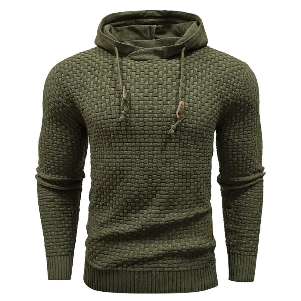 Sudadera con capucha para hombre ALBI - Sudaderas con capucha - color verde - imagen 17