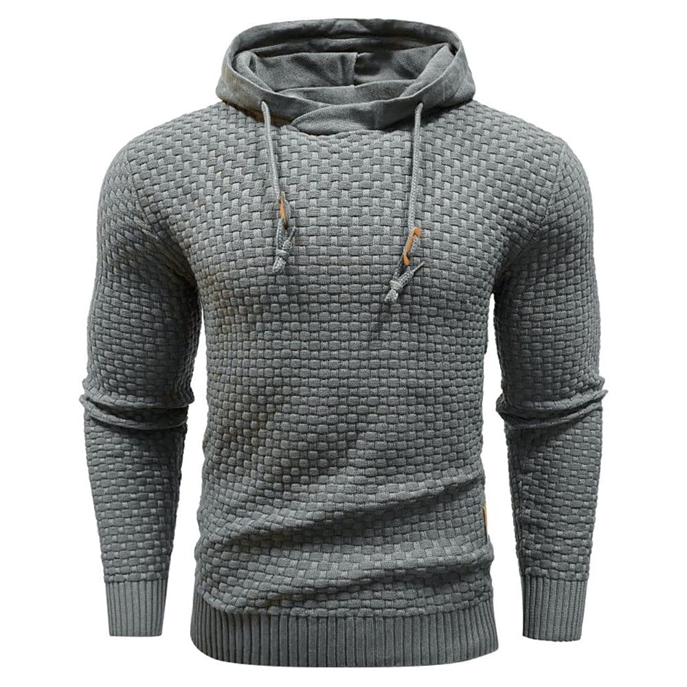Sudadera con capucha para hombre ALBI - Sudaderas con capucha - color gris - imagen 13