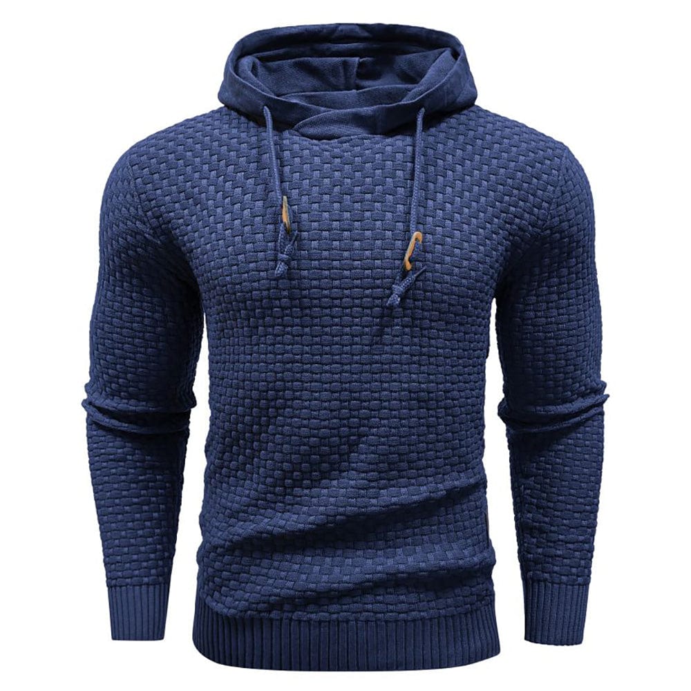 Sudadera con capucha para hombre ALBI - Sudaderas con capucha - color azul - imagen 15