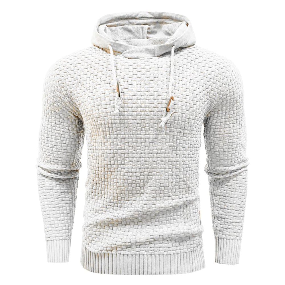 Sudadera con capucha para hombre ALBI - Sudaderas con capucha - color blanco - imagen 18