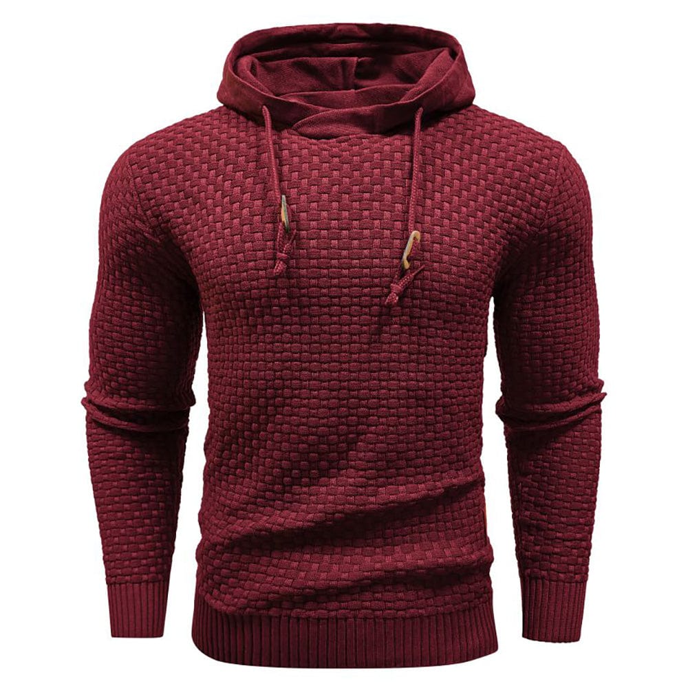 Sudadera con capucha para hombre ALBI - Sudaderas con capucha - color rojo - imagen 19