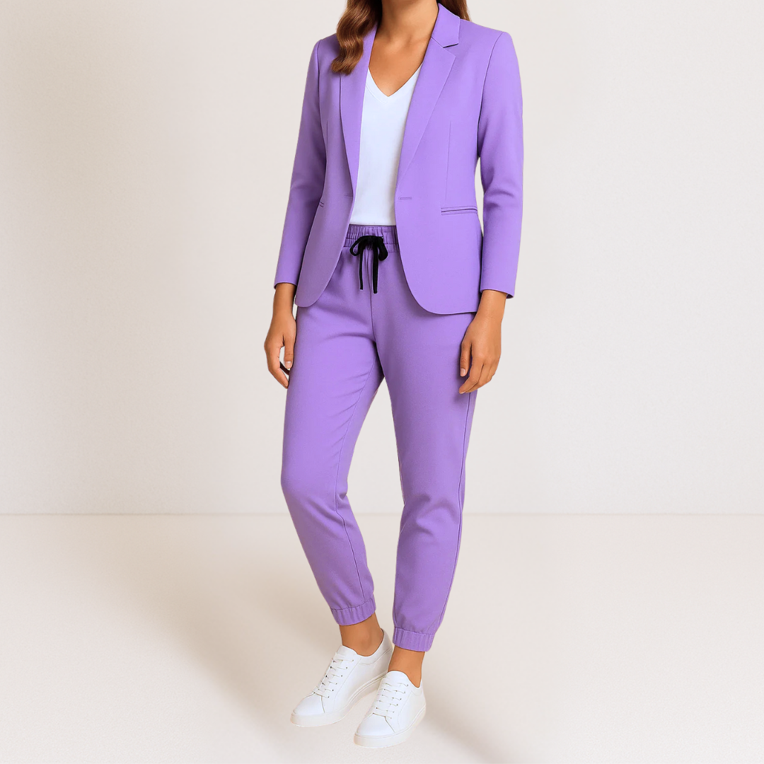 Traje de dos piezas para mujer ALBI - Trajes de pantalón - vista frontal
