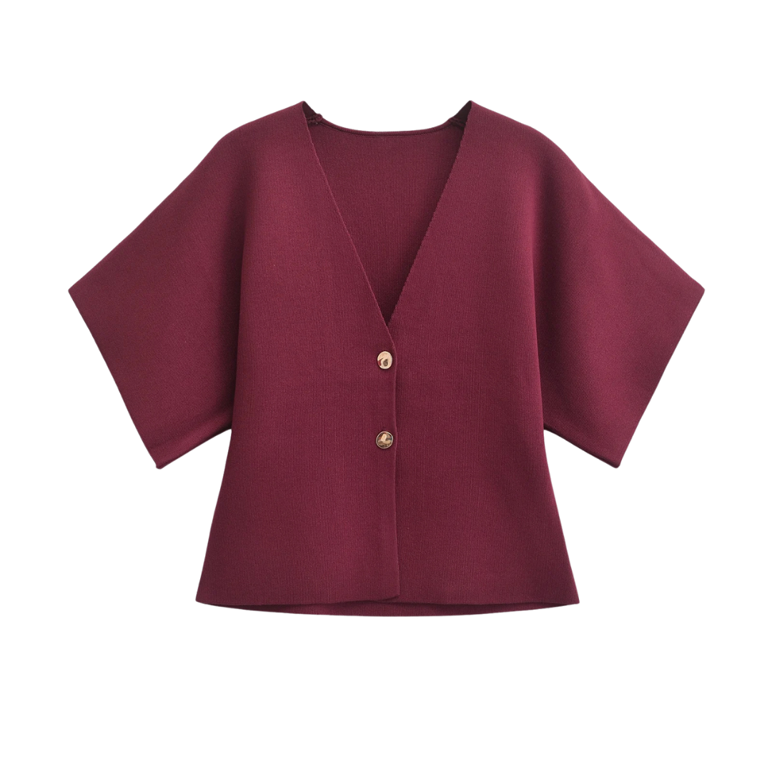 ALBI | Blusa minimalista y elegante con cierre de botones