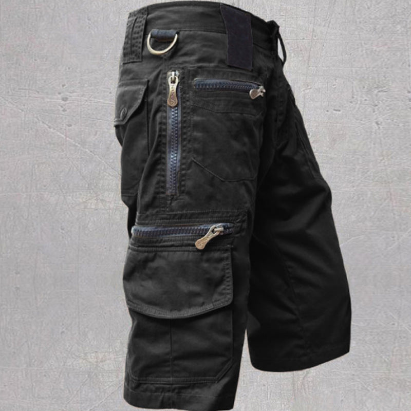 Pantalones cortos prácticos para hombre ALBI - vista lateral