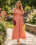 Vestido de verano de corte fluido ALBI - Vestidos - foto principal