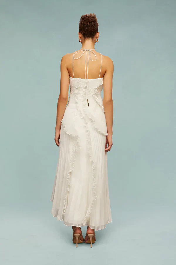 Vestido con volantes en espiral ALBI - Vestidos - imagen 15
