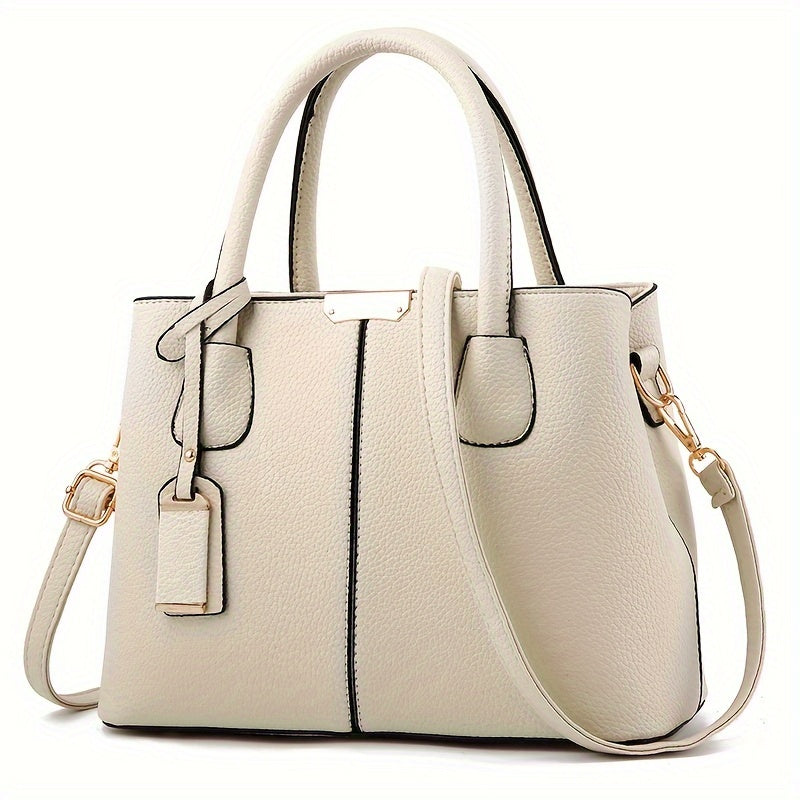 Bolso tote estructurado ALBI - Bolsos estilo shopper - vista trasera