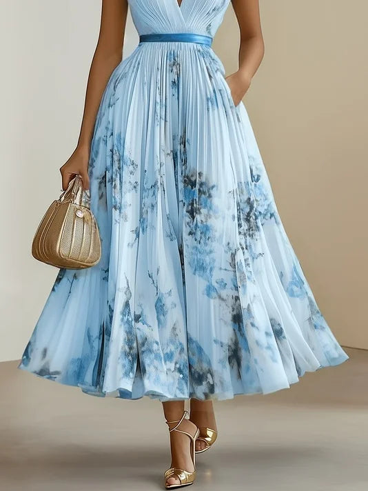 Elegante vestido con estampado floral ALBI - Vestidos - imagen 14