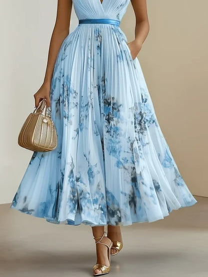 ALBI | Elegante vestido con estampado floral