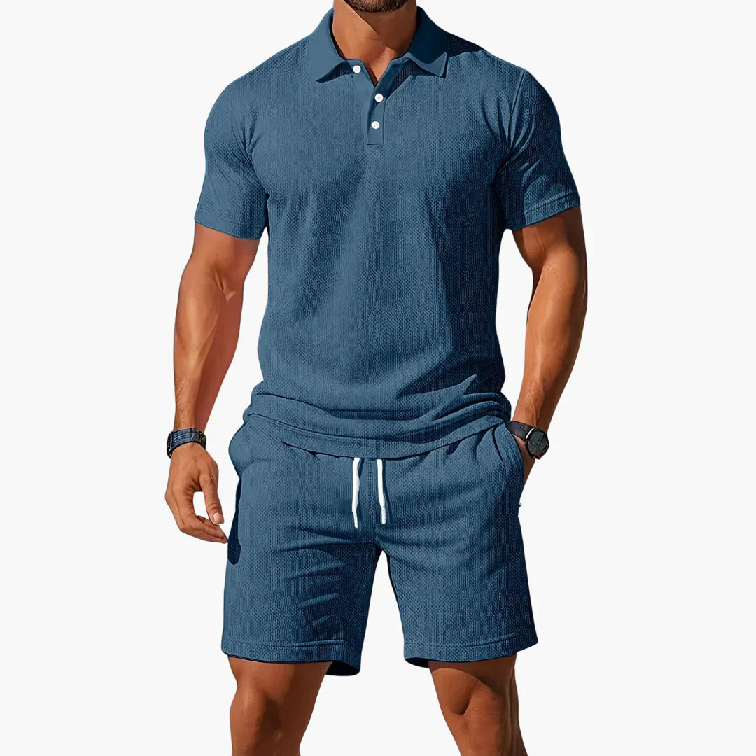 Elegante conjunto de polo ALBI - Conjuntos de ropa - vista de conjunto