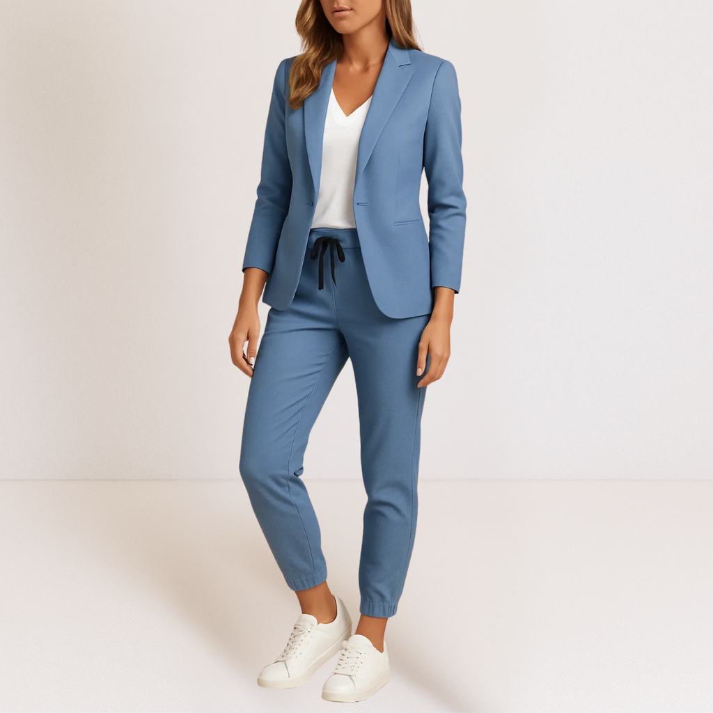 Traje de dos piezas para mujer ALBI - Trajes de pantalón - foto principal