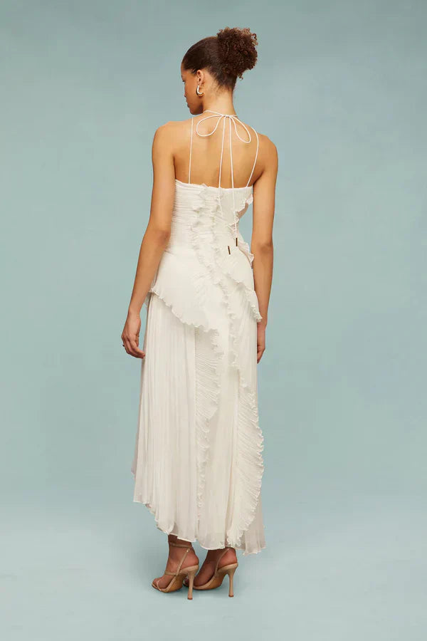 Vestido con volantes en espiral ALBI - Vestidos - imagen 14