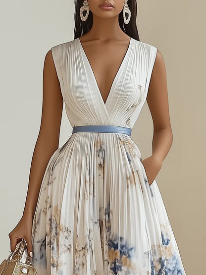 ALBI | Elegante vestido con estampado floral