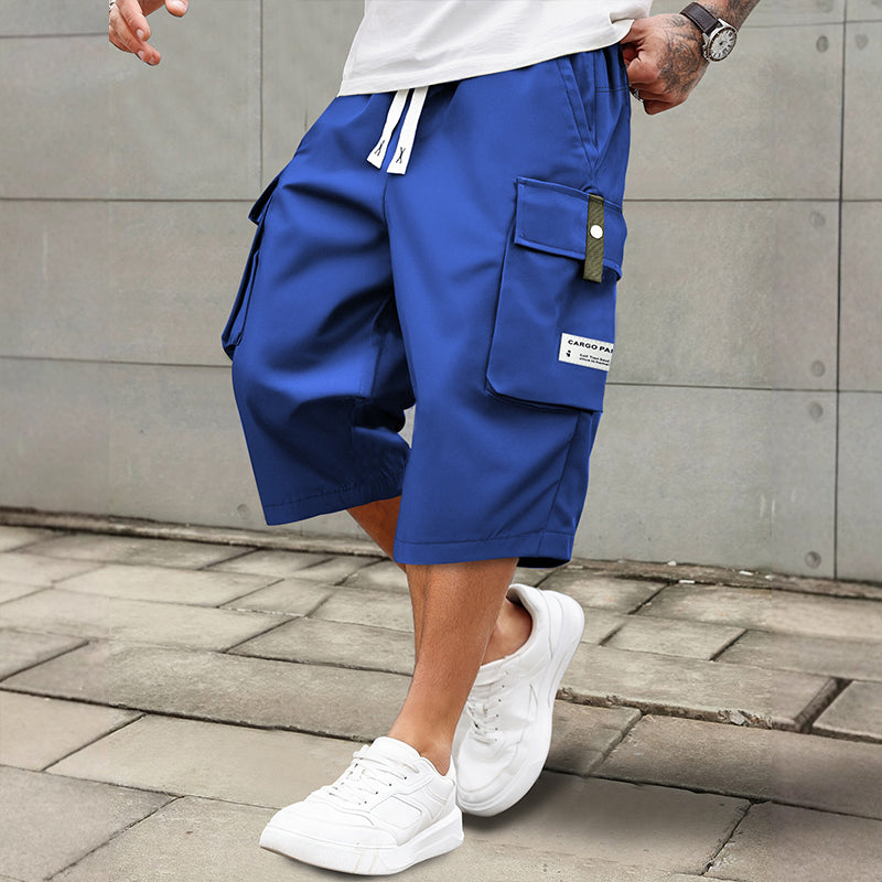 Pantalones cargo con cordón ALBI - Pantalones cortos tipo cargo - imagen 9