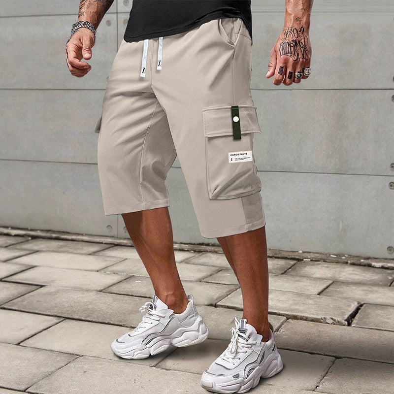 Pantalones cargo con cordón ALBI - Pantalones cortos tipo cargo - imagen 12