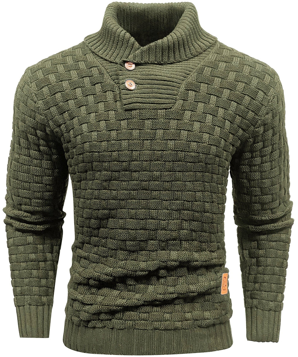 Jersey de canalé ALBI - Suéteres - color verde - imagen 15