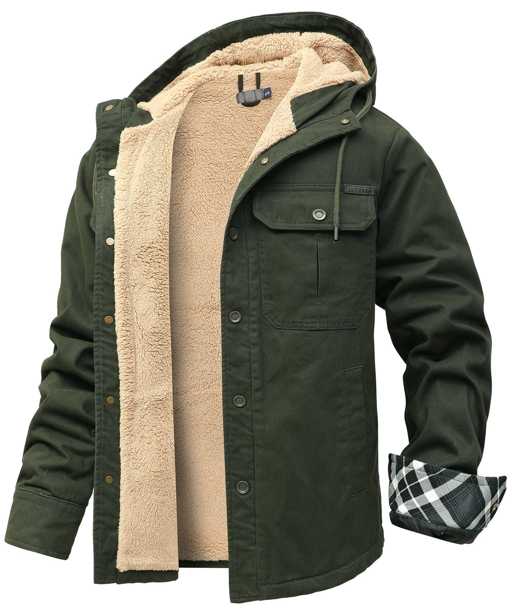 Chaqueta polar ALBI - Chaquetas y abrigos - color verde - imagen 12