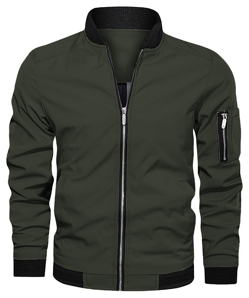 Chaqueta bomber primavera-otoño ALBI - Chaquetas bomber - puesto en modelo