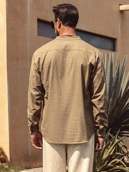 ALBI | Camisa de mezcla de lino
