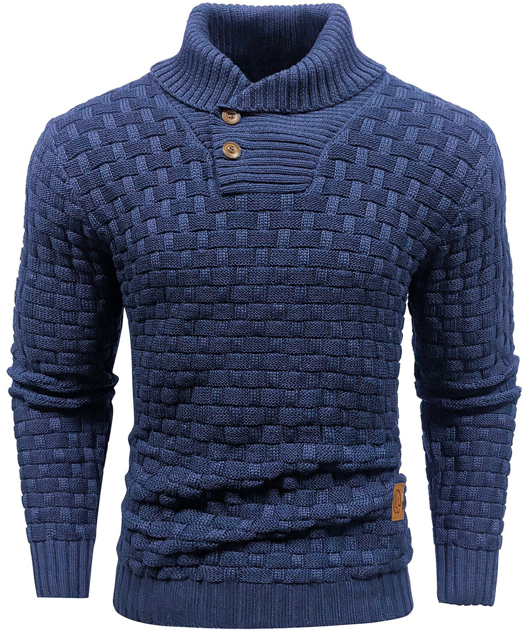 Jersey de canalé ALBI - Suéteres - color azul - imagen 13