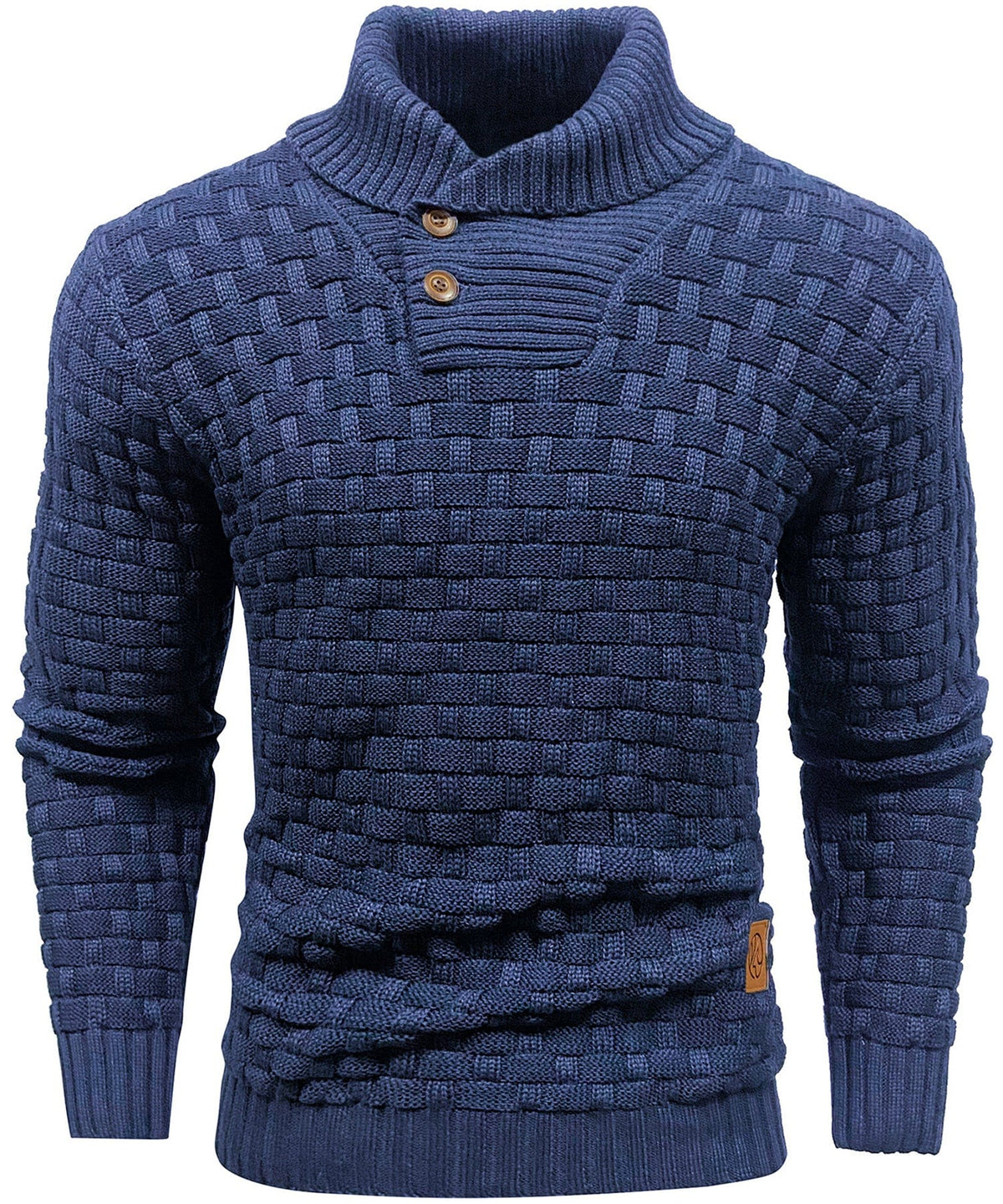 Jersey de canalé ALBI - Suéteres - color azul - imagen 13