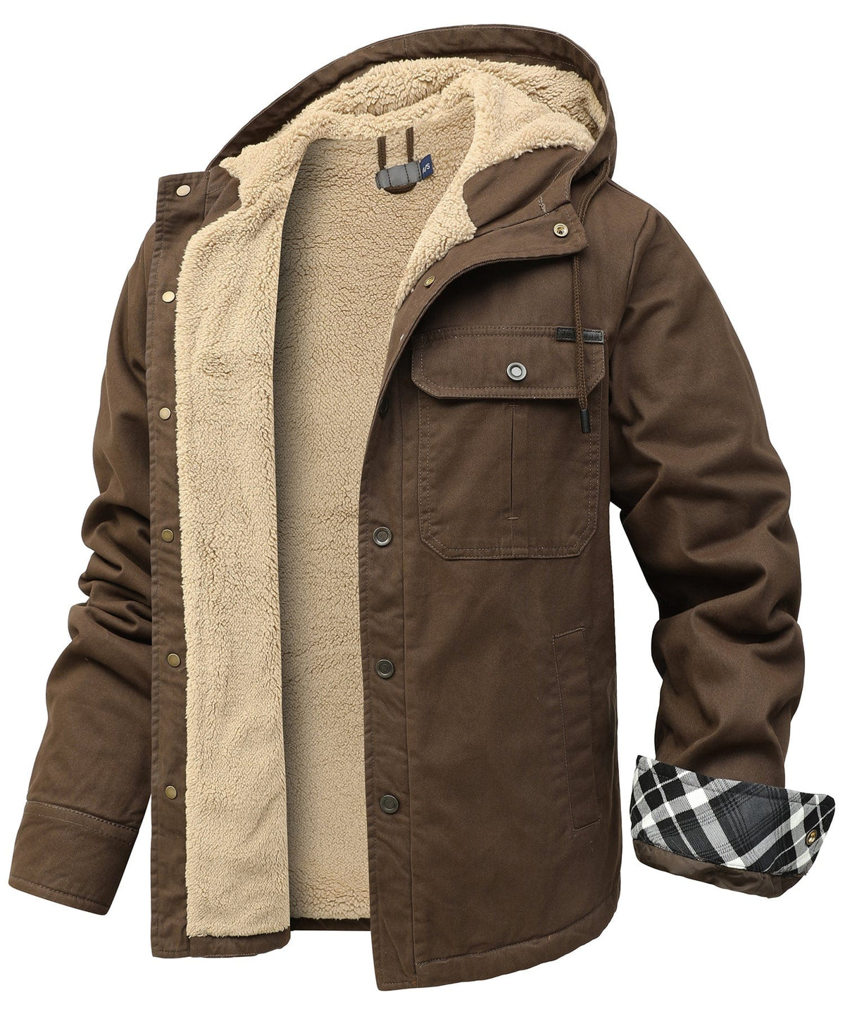 Chaqueta polar ALBI - Chaquetas y abrigos - color marrón - imagen 11