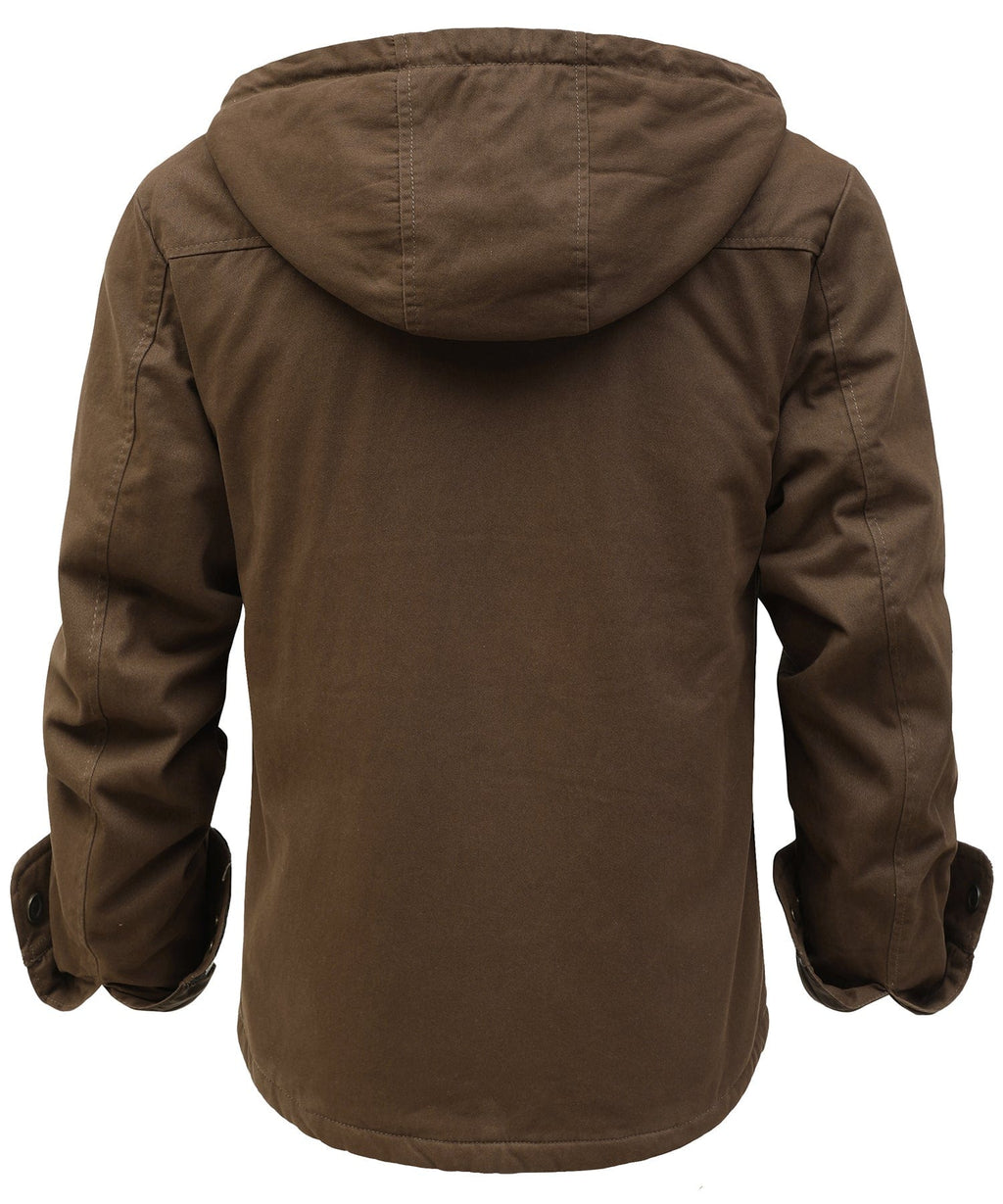 Chaqueta polar ALBI - Chaquetas y abrigos - color marrón - imagen 17