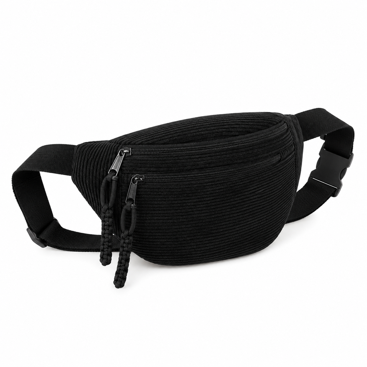 Petra | Bolso de hombro de terciopelo acanalado