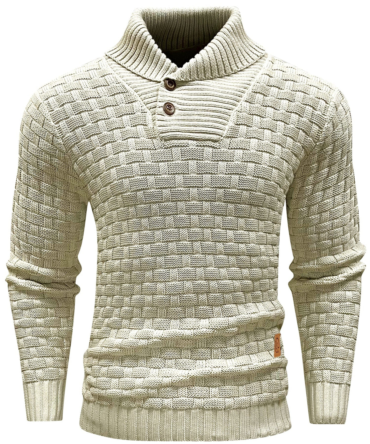 Jersey de canalé ALBI - Suéteres - color caqui - imagen 14