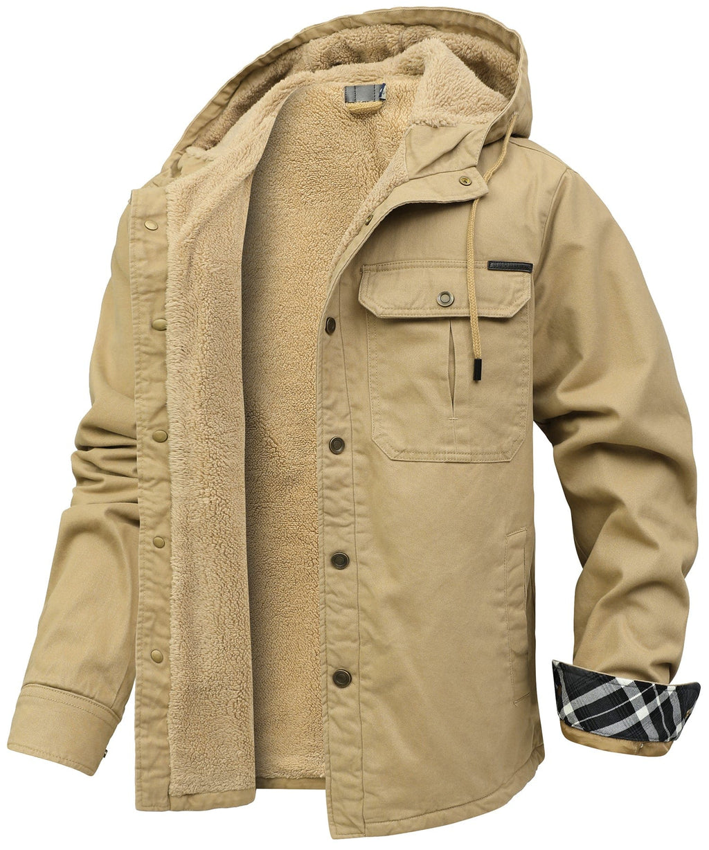 Chaqueta polar ALBI - Chaquetas y abrigos - color caqui - imagen 9