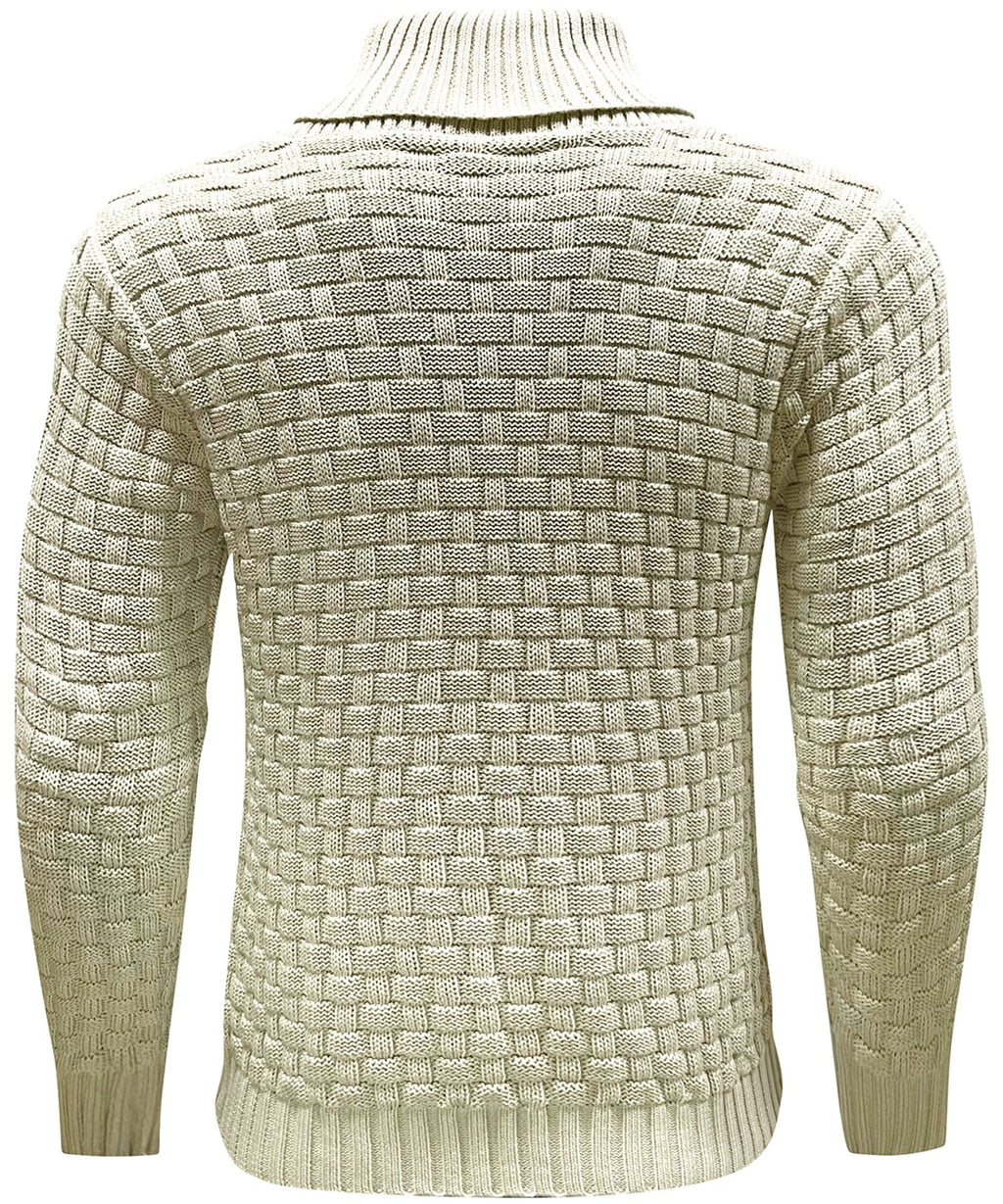 Jersey de canalé ALBI - Suéteres - color caqui - imagen 18