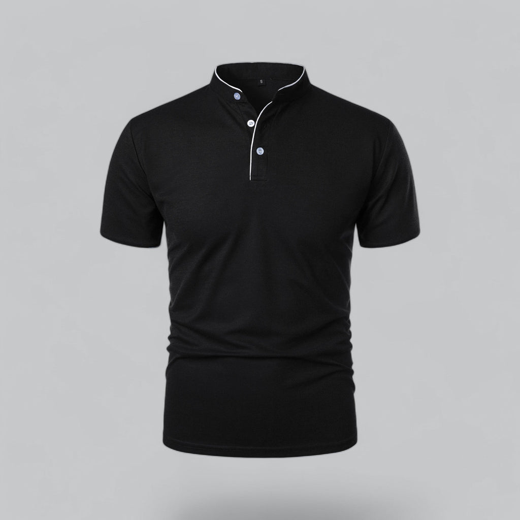 Polo sin cuello ALBI - Polos - detalle de tejido