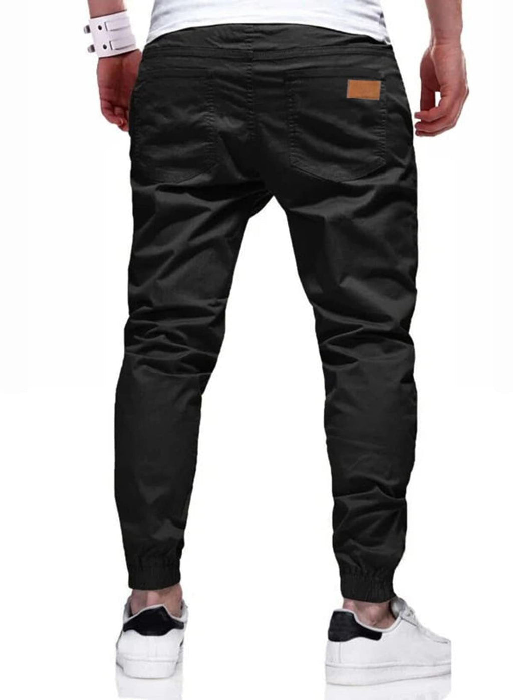 Pantalones casuales rectos con tejido elástico ALBI - imagen 8