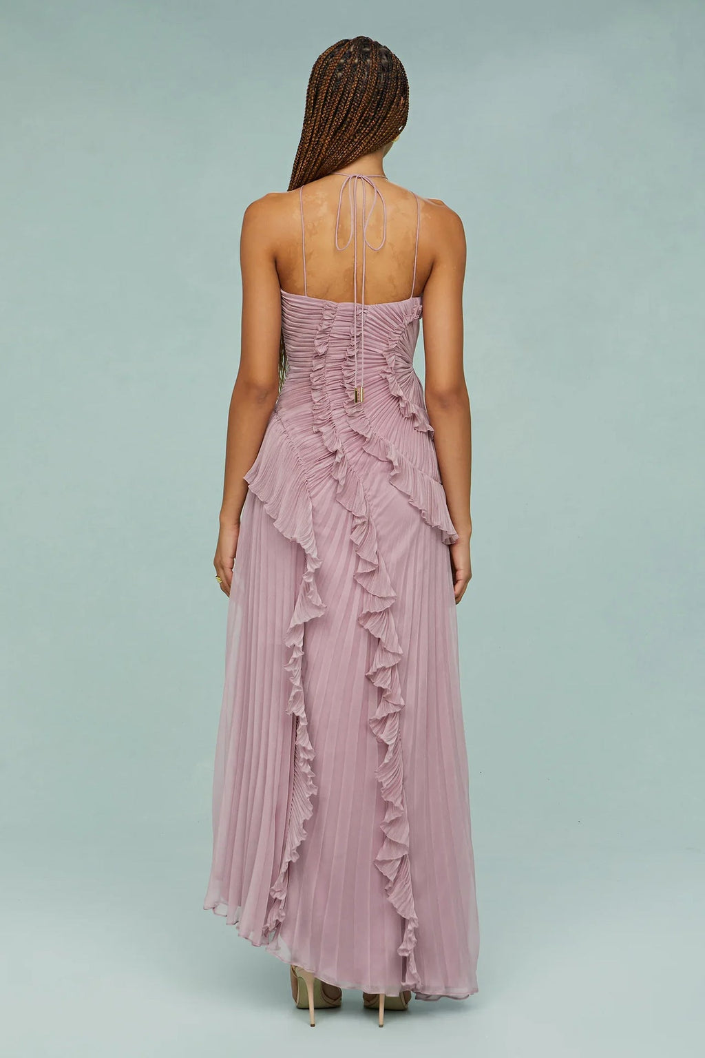 Vestido con volantes en espiral ALBI - Vestidos - imagen 10