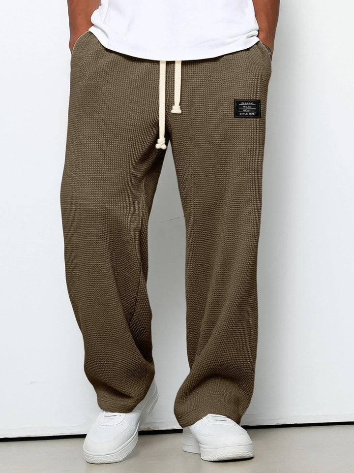 Pantalones anchos con cintura ajustable ALBI - imagen 8