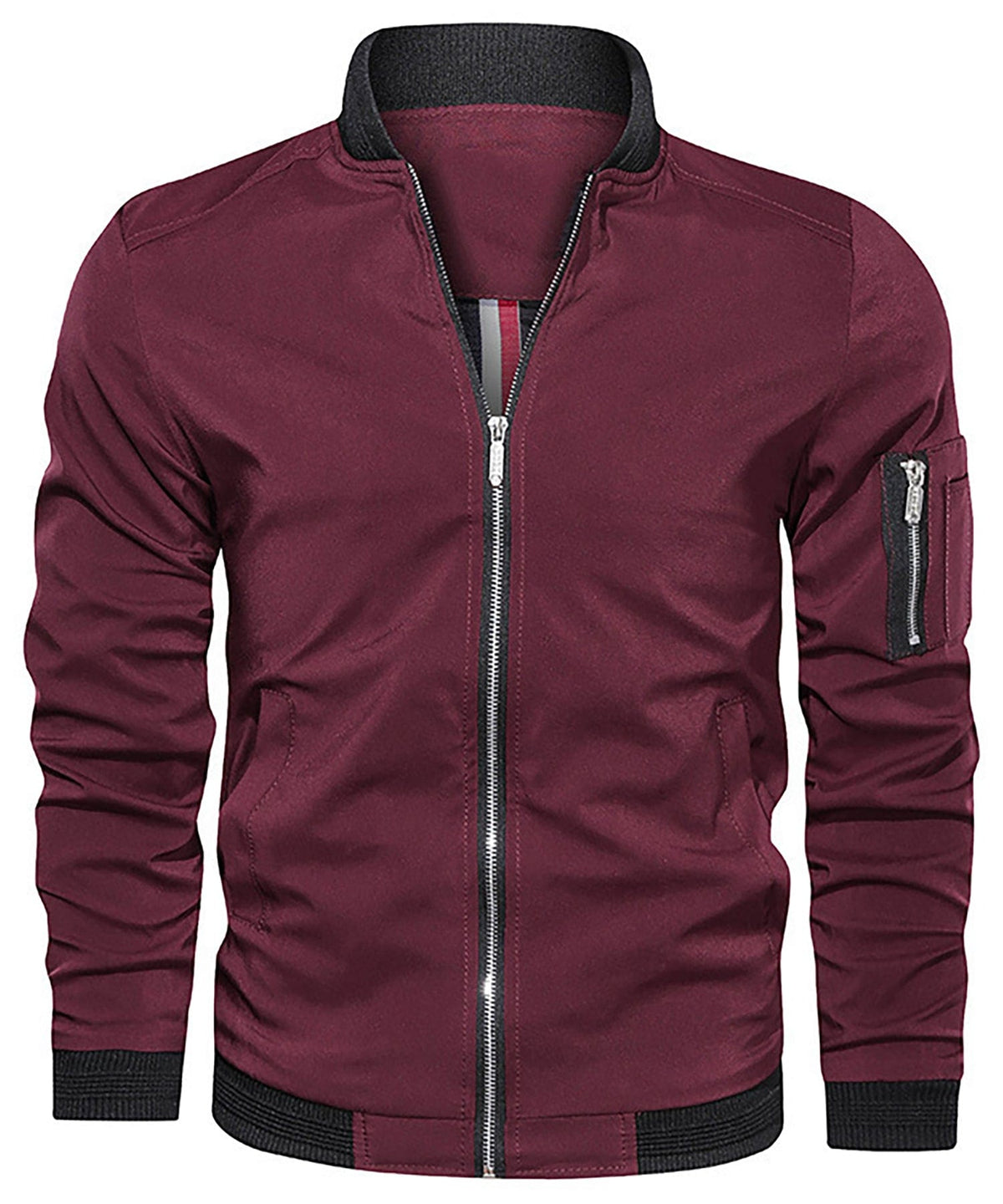 Chaqueta bomber primavera-otoño ALBI - Chaquetas bomber - color rojo - imagen 10