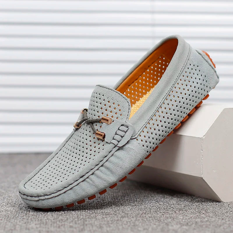 Mocasines ligeros con suela cómoda ALBI - detalle de tejido