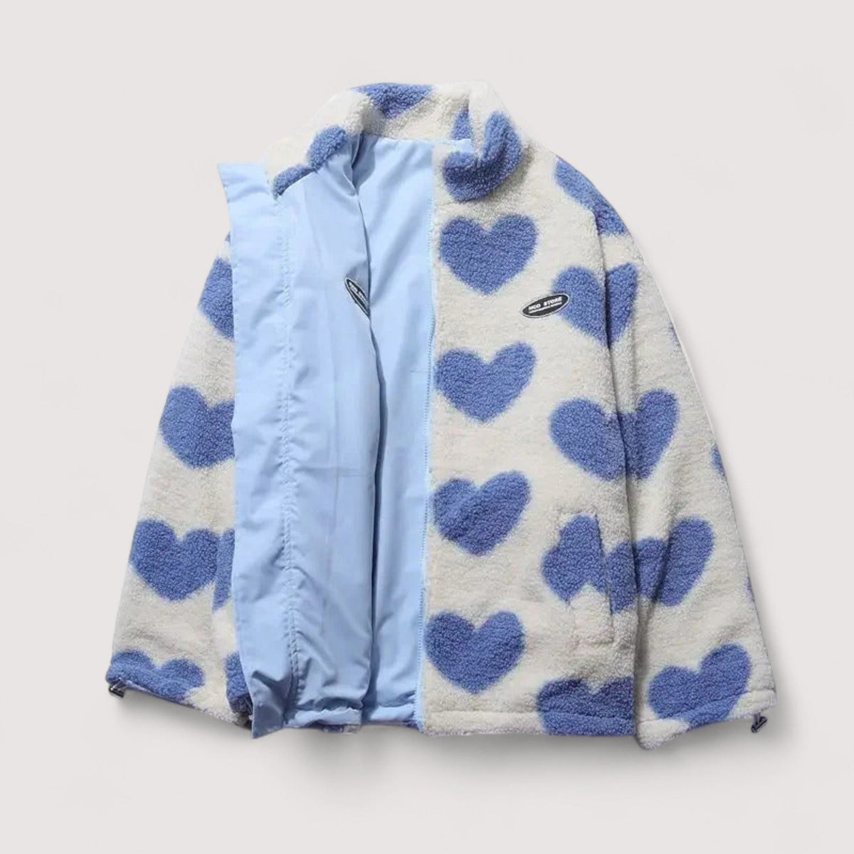 Chaqueta reversible con diseño de corazones ALBI - imagen 10