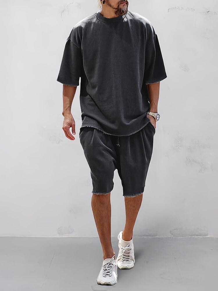 Conjunto informal de algodón ALBI - Conjuntos de ropa - vista lateral