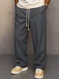 Pantalones de chándal modernos de corte recto ALBI - foto principal