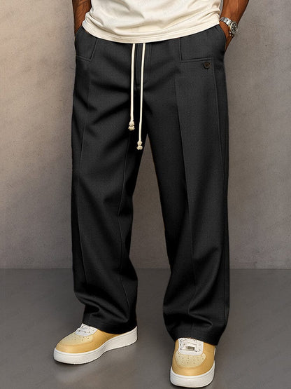ALBI | Pantalones de chándal modernos de corte recto