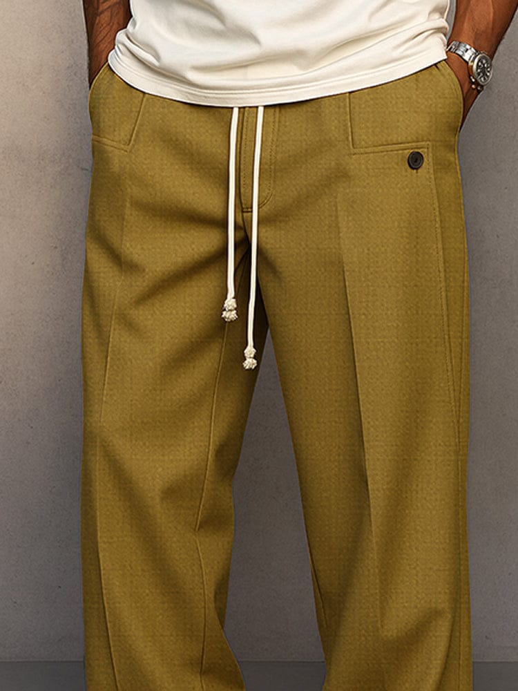 Pantalones de chándal modernos de corte recto ALBI - imagen 8