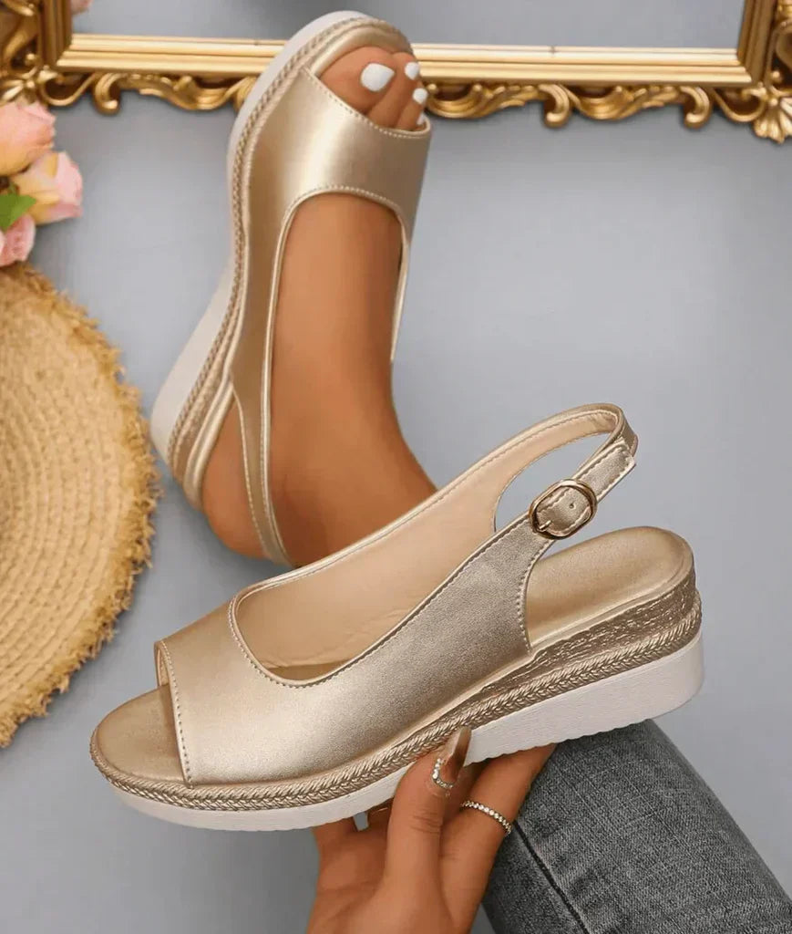 Sandalias cómodas para mujer ALBI - foto principal
