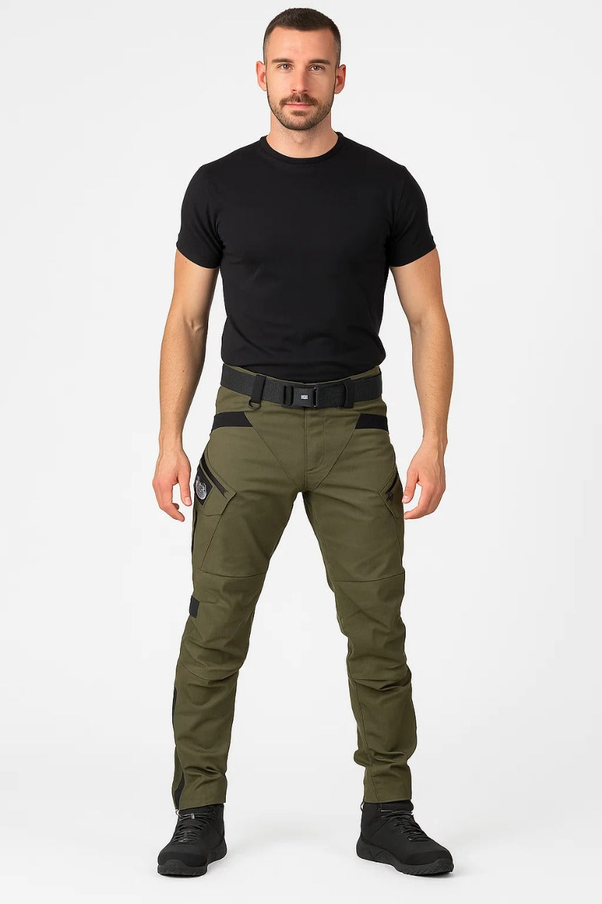 Pantalones tácticos cargo de corte ajustado ALBI - Pantalones tipo cargo - vista de conjunto