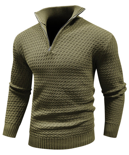ALBI | Jersey de cuello alto con cremallera