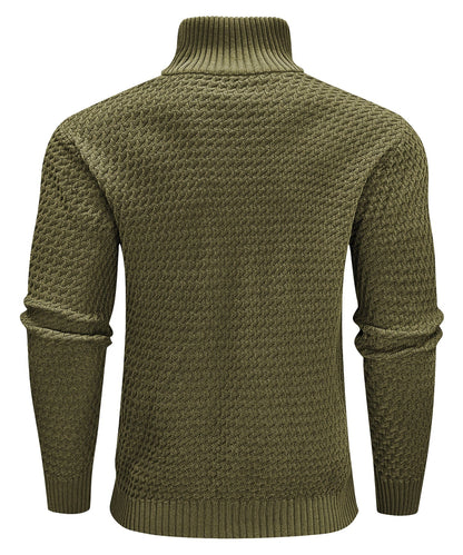 ALBI | Jersey de cuello alto con cremallera