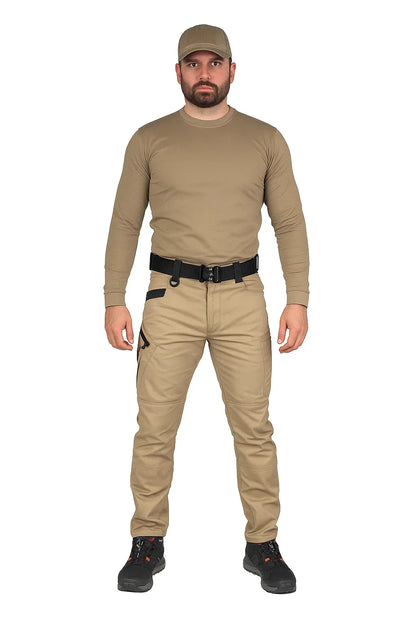 ALBI | Pantalones tácticos cargo de corte ajustado