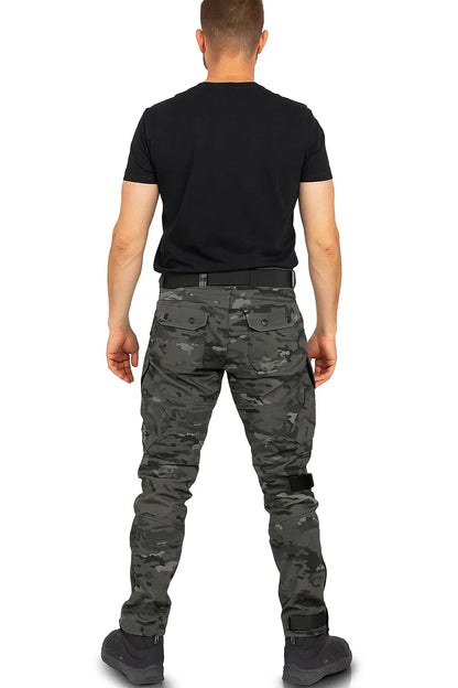 ALBI | Pantalones tácticos cargo de corte ajustado
