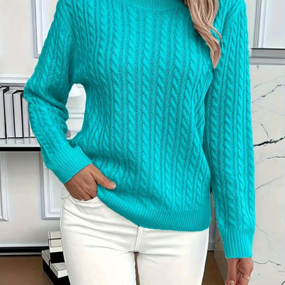 ALBI | Cómodo jersey de punto trenzado